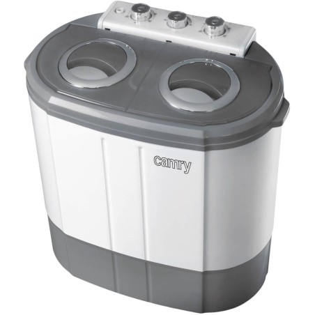 Camry Premium CR 8052 vaskemaskine Top-indlæsning 3 kg Grå, Hvid